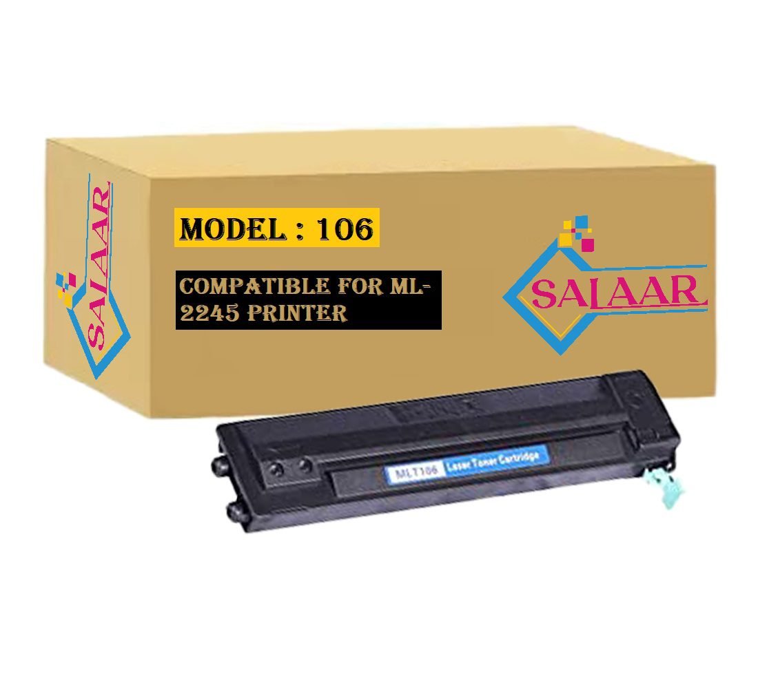 SALAAR 106 Black td106S Suitable Toner Cartridge for 2245 Printer